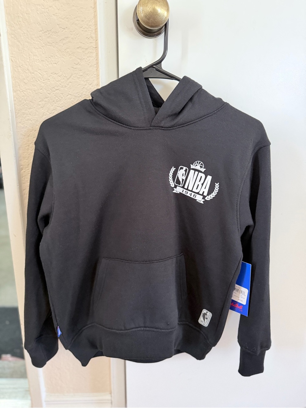 NBA Black Pullover Hoodie - Official Logo